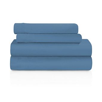 SUPERIOR Egyptian Cotton 1500 Thread Count Solid 4 pc Sheet Set