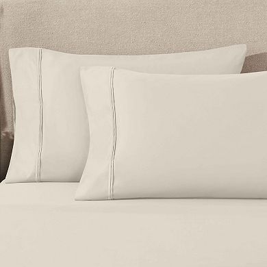 SUPERIOR Egyptian Cotton 1200 Thread Count Solid 4-pc. Deep Pocket Sheet Set
