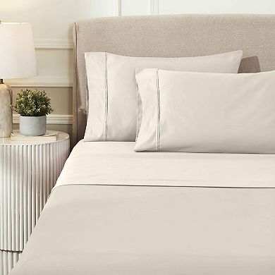 SUPERIOR Egyptian Cotton 1200 Thread Count Solid 4-pc. Deep Pocket Sheet Set