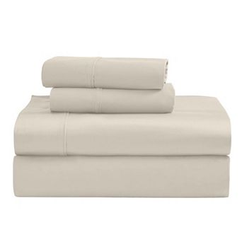 SUPERIOR Egyptian Cotton 1200 Thread Count Solid 4 pc Deep Pocket Sheet Set