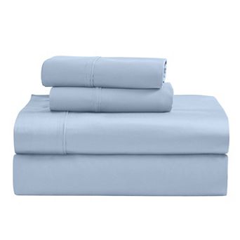 SUPERIOR Egyptian Cotton 1200 Thread Count Solid 4 pc Deep Pocket Sheet Set
