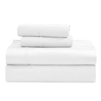 SUPERIOR Egyptian Cotton 1200 Thread Count Solid 4 pc Deep Pocket Sheet Set