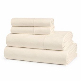 SUPERIOR Embroidered Egyptian Cotton 1000 Thread Count 4 pc Deep Pocket Sheet Set with Pillowcases