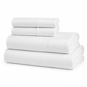 SUPERIOR Embroidered Egyptian Cotton 1000 Thread Count 4 pc Deep Pocket Sheet Set with Pillowcases