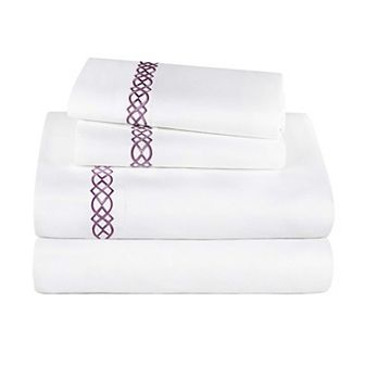 SUPERIOR Egyptian Cotton 1000 Thread Count 4 pc Deep Pocket Sheet Set with Pillowcases