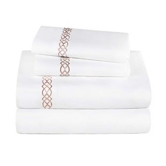 SUPERIOR Egyptian Cotton 1000 Thread Count 4 pc Deep Pocket Sheet Set with Pillowcases