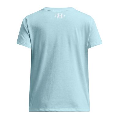 Girls 7-16 Under Armour Print Fill Logo Short Sleeve Tee