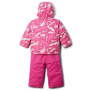 Toddler Girl Columbia Frosty Slope II OUTGROWN Heavyweight Jacket & Bib Snowpants Set