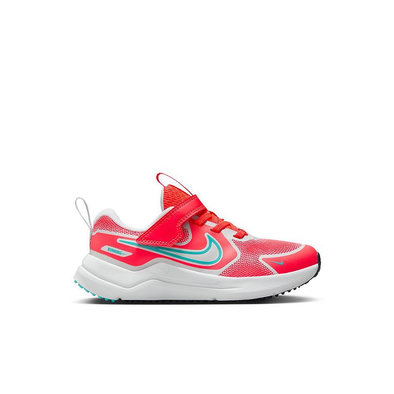 Nike Cosmic Runner Little Kids' Running Shoes, Boy's, Size: 13, Red Teal