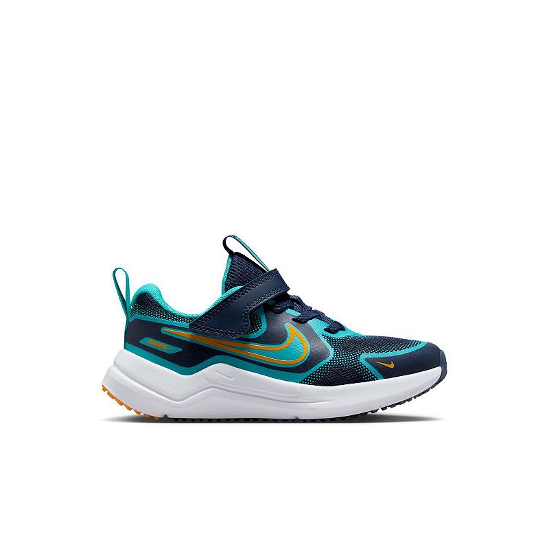 Nike Cosmic Runner Little Kids' Running Shoes, Boy's, Size: 3, Black Navy