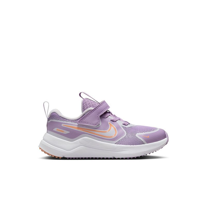 Nike Cosmic Runner Little Kids' Running Shoes, Girl's, Size: 13, Violet Pink