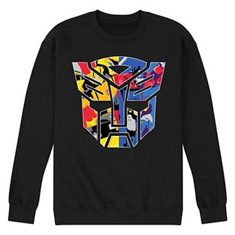 Men's Transformers Logo Fleece Sweatshirt