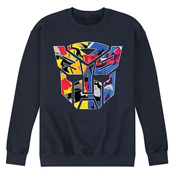 Men's Transformers Logo Fleece Sweatshirt