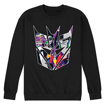 Men's Transformers Decepticon Logo Fleece Sweatshirt