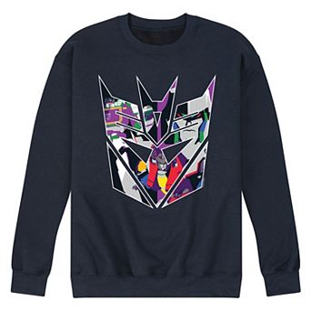 Men's Transformers Decepticon Logo Fleece Sweatshirt
