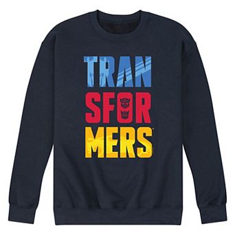 Men's Transformers Logo Fleece Sweatshirt