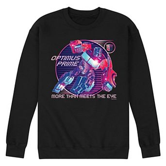 Men's Transformers Optimus Prime Verse Badge Fleece Sweatshirt