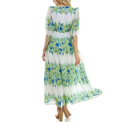 Women's Taylor Chiffon Tiered Maxi Dress