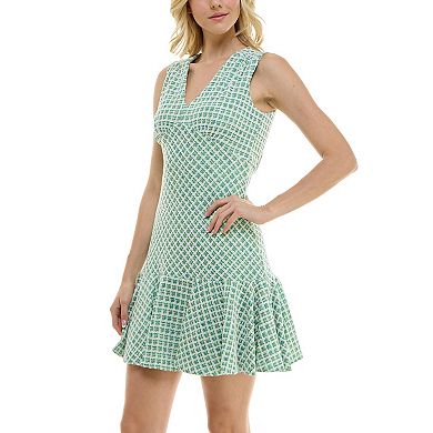 Women's Taylor Flounce Hem Mini Dress
