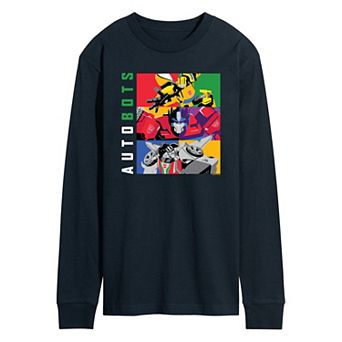 Men's Transformers Autobots Long Sleeve Graphic Tee