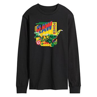 Men's Transformers Raw Power Long Sleeve Graphic Tee