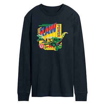 Men's Transformers Raw Power Long Sleeve Graphic Tee