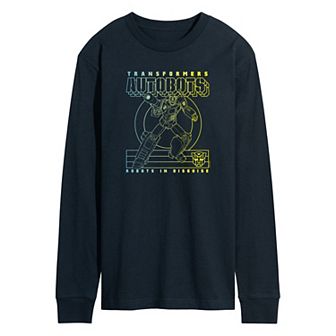 Men's Transformers Autobots Long Sleeve Graphic Tee