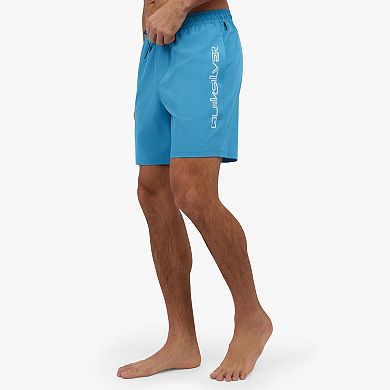 Men's Quiksilver 6.5 in. Solid Logo Volley Swim Shorts