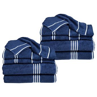 Lavish Home 16 pc Cotton Towel Set