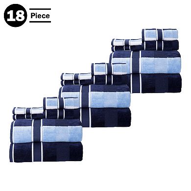 Lavish Home 12-pc. Cotton Towel Set