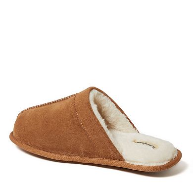 Dearfoams Kirk Men's Suede Scuff Slippers