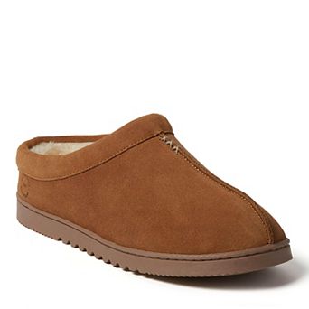 Dearfoams Dean Men's Suede Clog Slippers