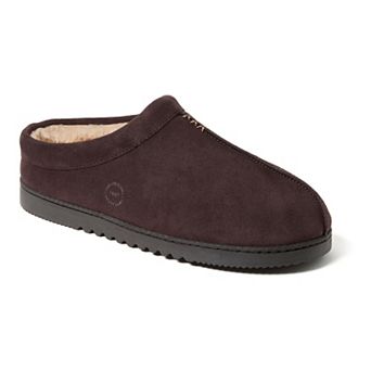 Dearfoams Dean Men's Suede Clog Slippers
