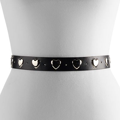 Women's madden girl Heart Stud Belt