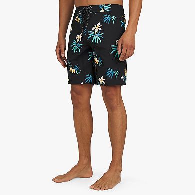 Men's Quiksilver 9.5" Floral Elastic Waist Boardshorts