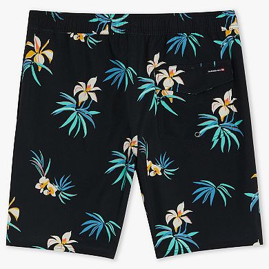 Men's Quiksilver 9.5" Floral Elastic Waist Boardshorts