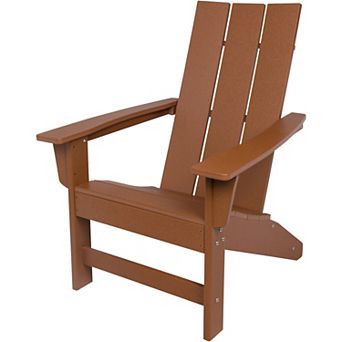 Shine Company Outdoor Modern Adirondack Patio Chair