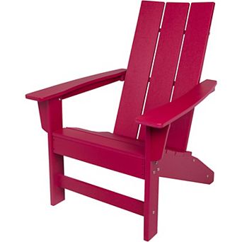 Shine Company Outdoor Modern Adirondack Patio Chair