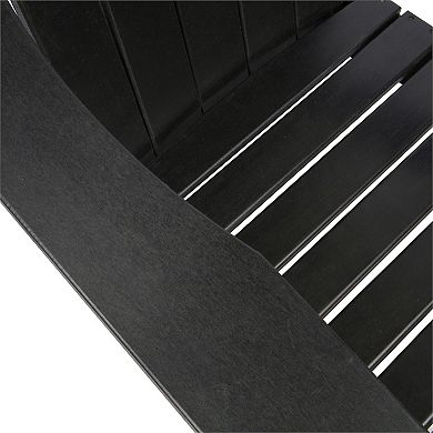 Shine Company Outdoor Folding Adirondack Patio Chair