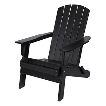 Shine Company Outdoor Folding Adirondack Patio Chair