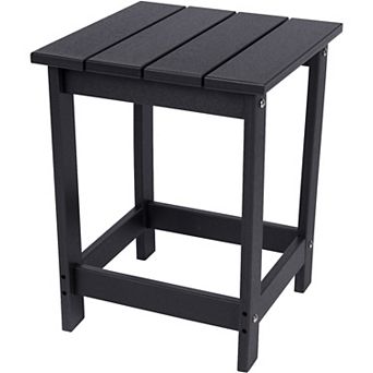 Shine Company Outdoor Square Adirondack Side Table