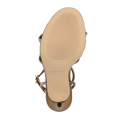 Nine West Missey Women's Rhinestone Dress Sandals