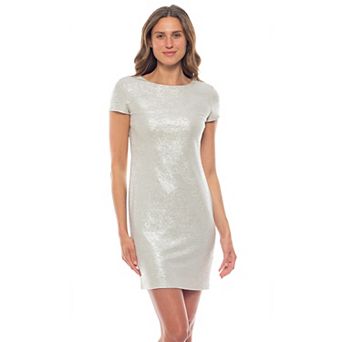 Women's Marina Stretch Brocade Mini Cocktail Dress