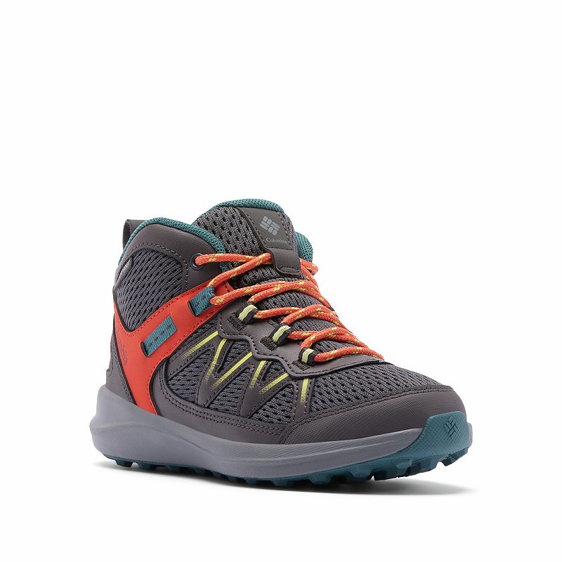Columbia Kids Peakfreak Rush Mid Waterproof Hiking Shoes