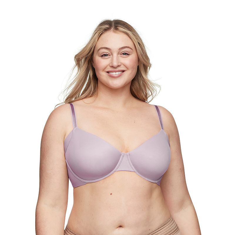Warners No Side Effects Underarm Smoothing Minimizer Bra RK3061A, Women's, Size: 40 Dd, Nirvana