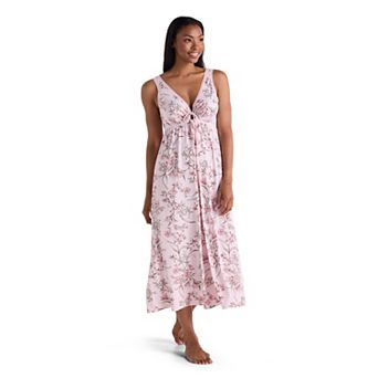 Petite Miss Elaine Essentials Sofiknit Long Sleep Gown