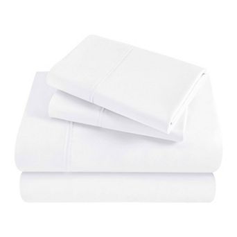 Superior Egyptian Cotton Solid 300 Thread Count Sheet Set or Pillowcases