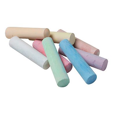 Dixon Creativity 20-Piece 4" Street Sidewalk Chalk 6-Pack