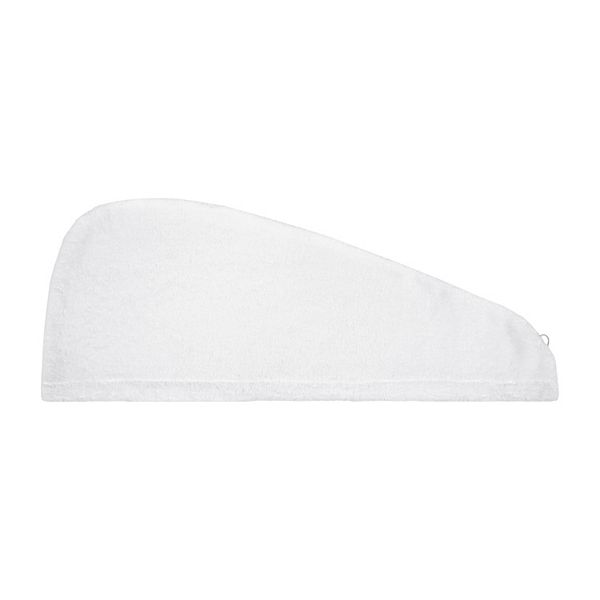 Hotelier Towel Hair Wrap - White