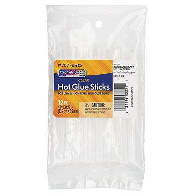 Dixon Creativity Street 12-Piece Hot Glue Stick 12-Pack